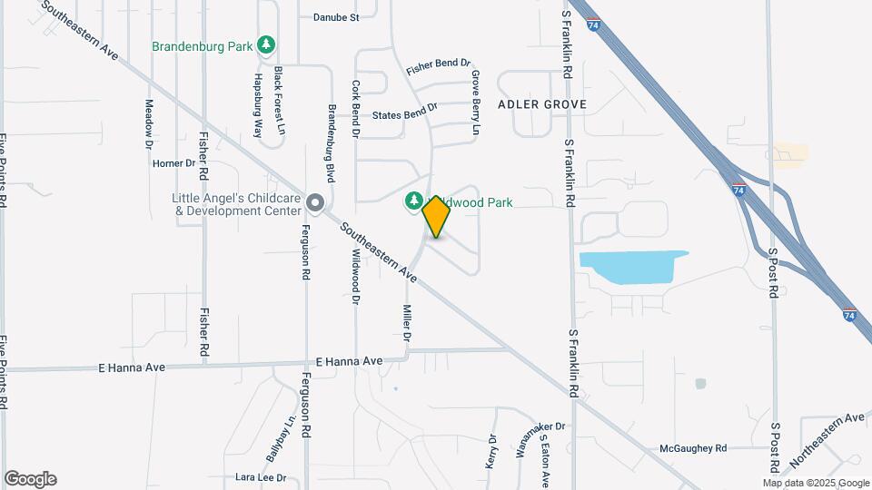8036 Whistlewood Dr Map and Location Details