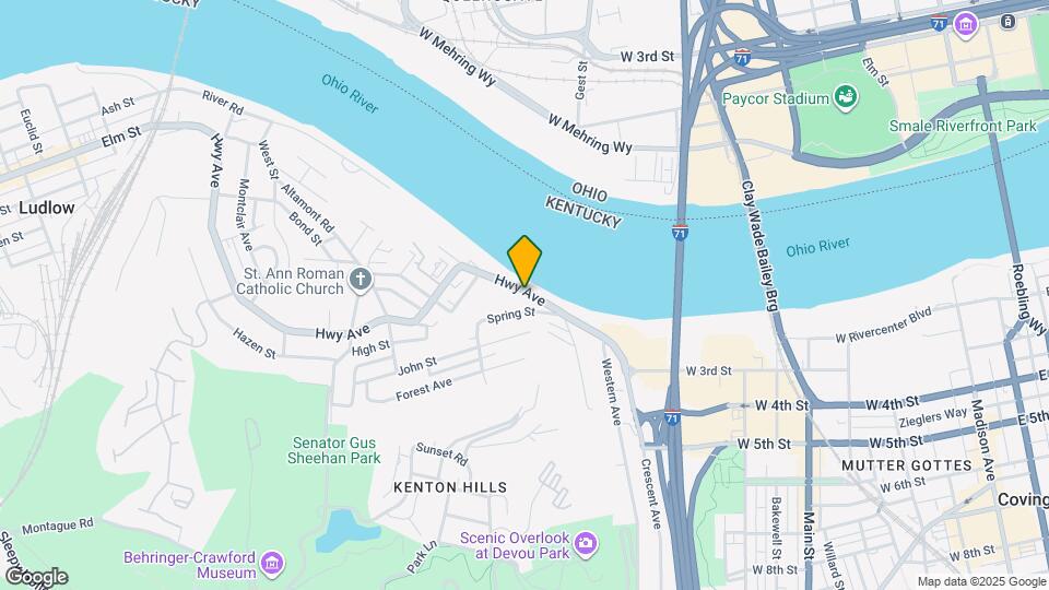 937 Hwy Ave Map and Location Details