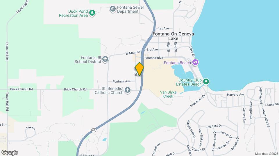 545 Valley View Dr, Unit One Bedroom Apartment Map and Location Details