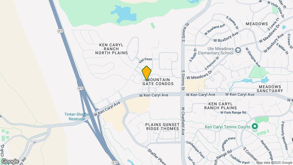 7429 S Alkire St, Unit 306 Map and Location Details