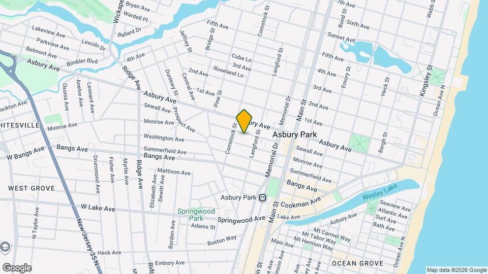 1020 Sewall Ave Map and Location Details