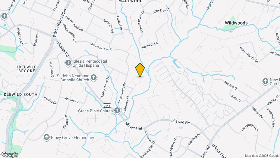 3543 Braewick Pl Map and Location Details