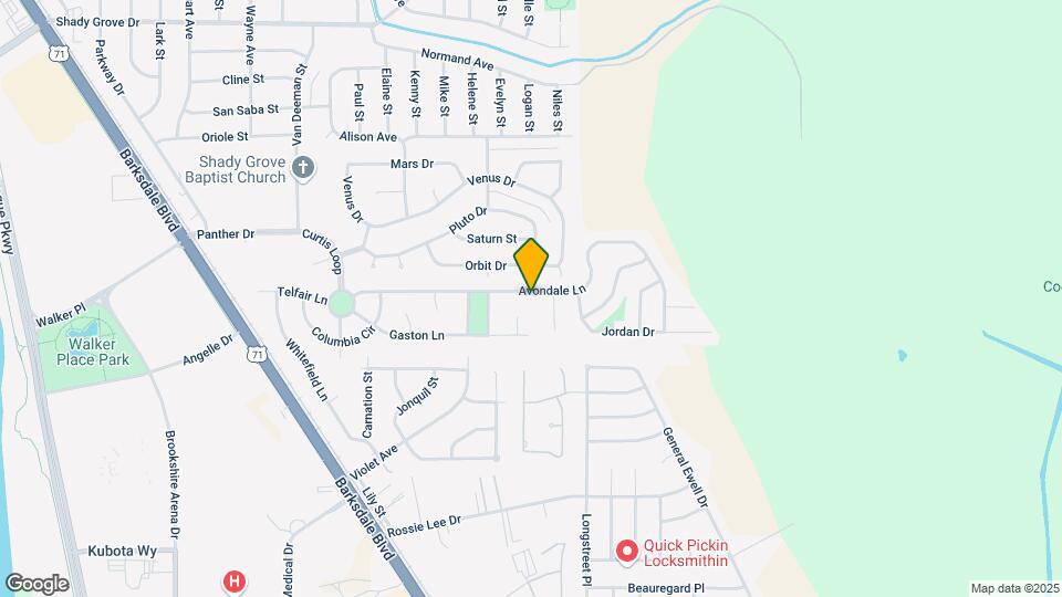 265 Avondale Ln Map and Location Details