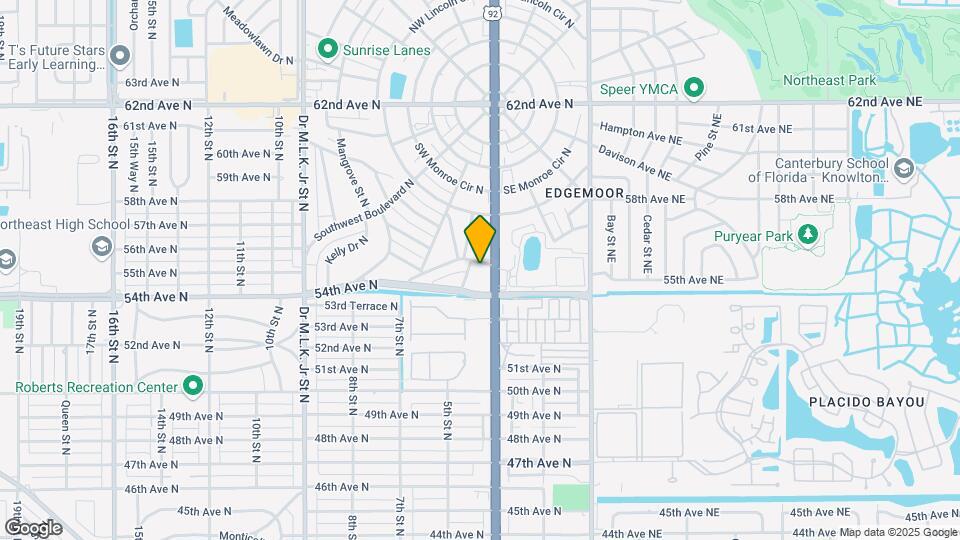 426 Palm Ave N Map and Location Details