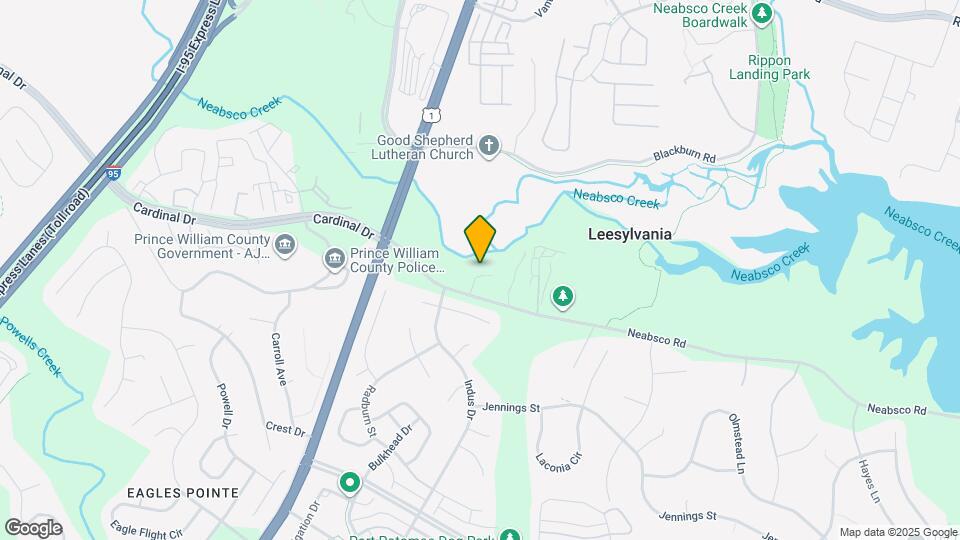 2416 Neabsco Creek Ct, Unit Walkout Basement Map and Location Details