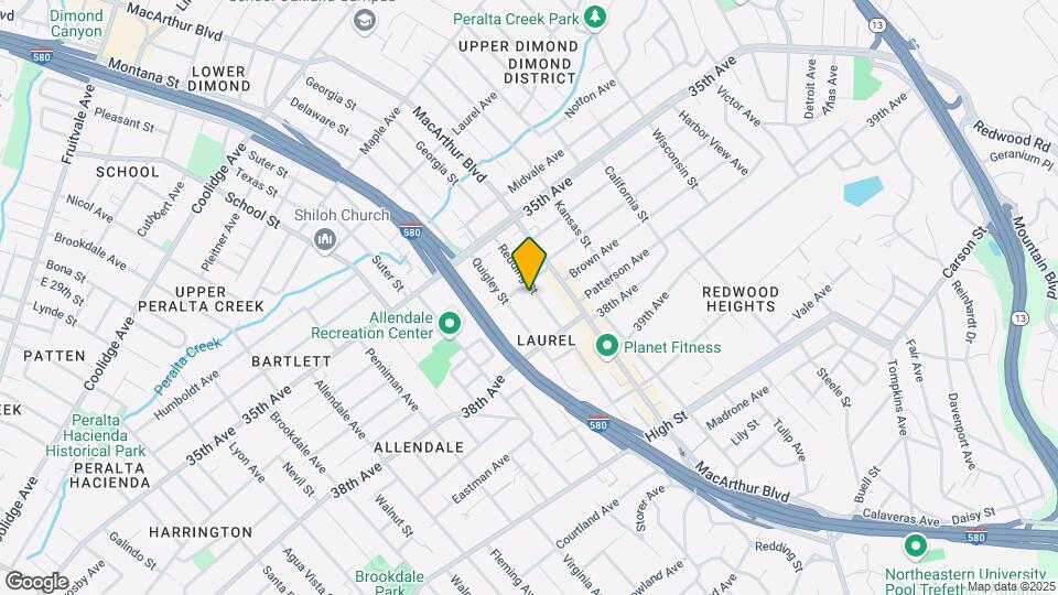 3719 Redding St Mapa y Detalles de la Ubicación
