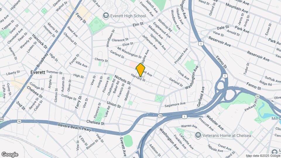 113 Harvard St Map and Location Details