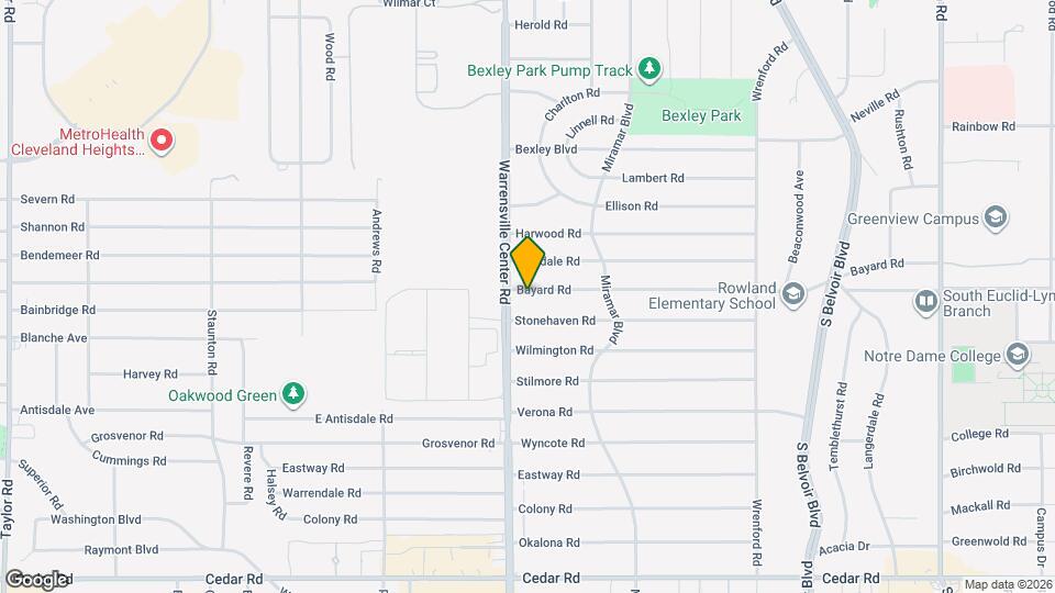 4016 Bayard Rd Map and Location Details