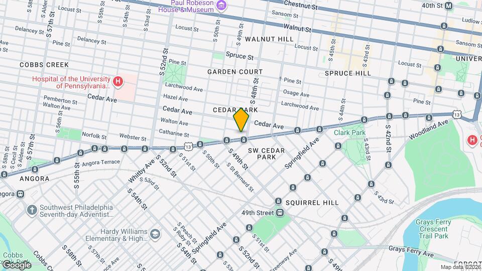 4809 Baltimore Ave Map and Location Details