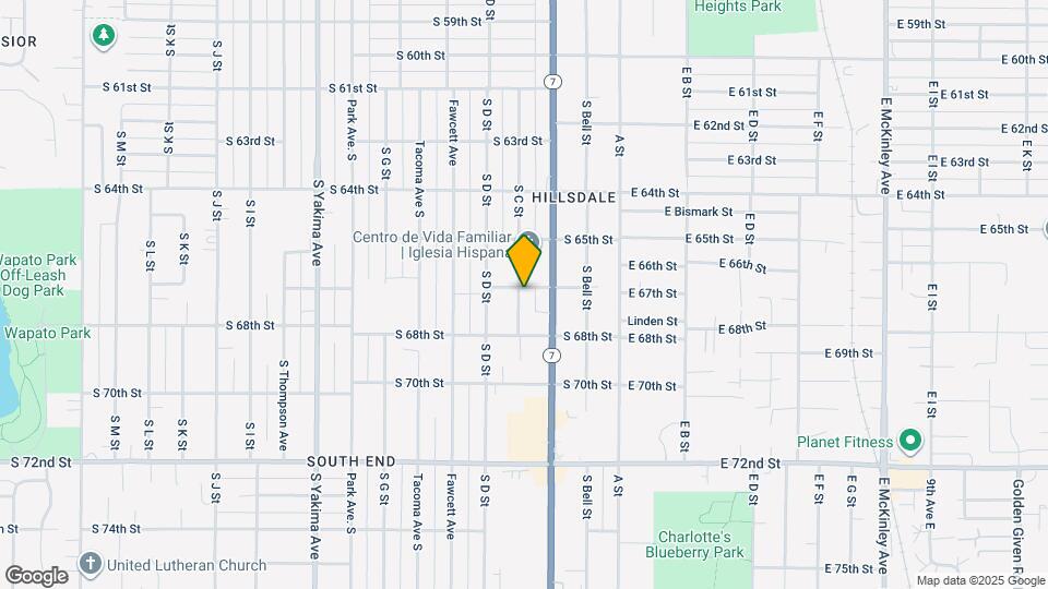 218 S 67th St Map and Location Details