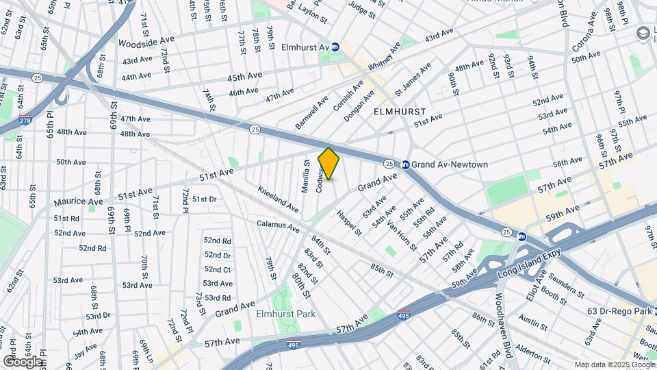 51-60 Van Kleeck St Apartments Mapa y Detalles de la Ubicación