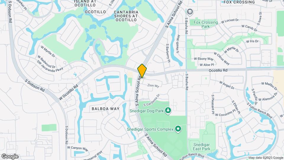 4060 S Thistle Dr Map and Location Details