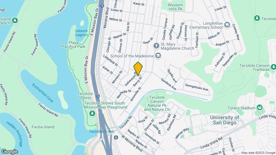 1712 Bervy St Map and Location Details