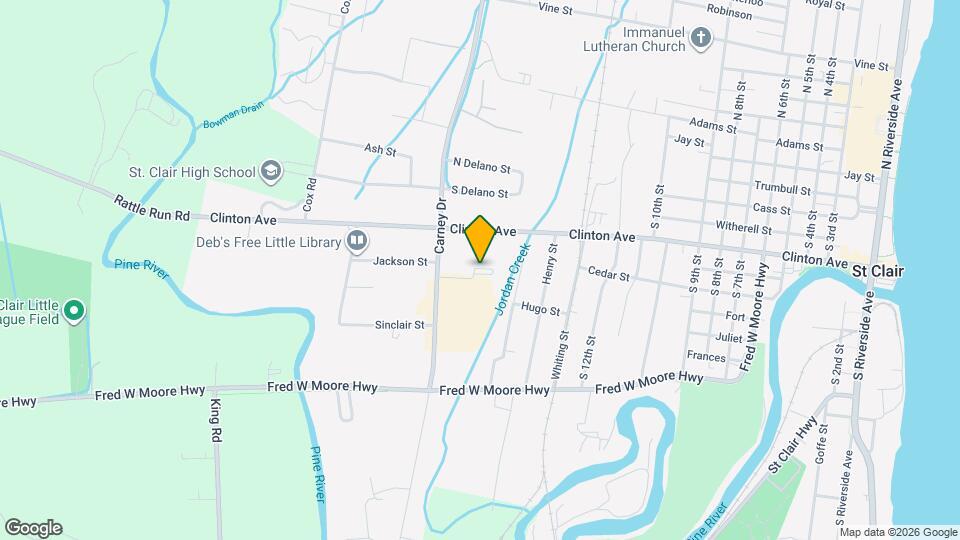 811 S Carney Dr Map and Location Details