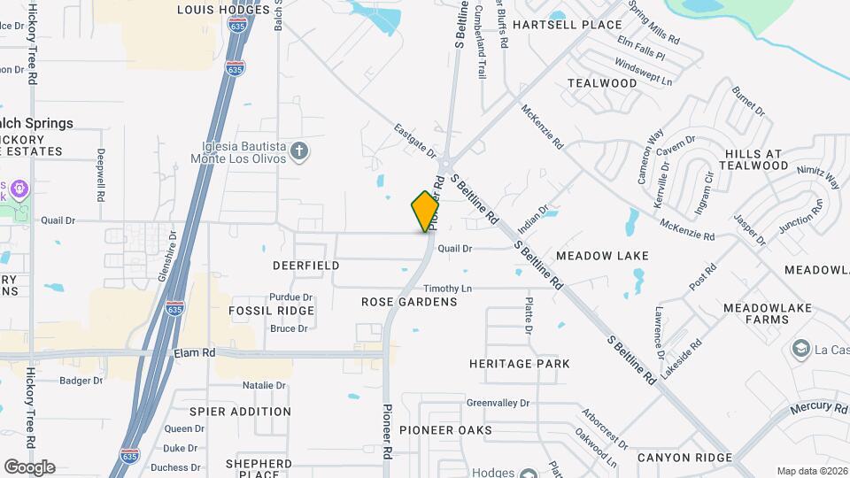 13030 Quail Dr Mapa y Detalles de la Ubicación