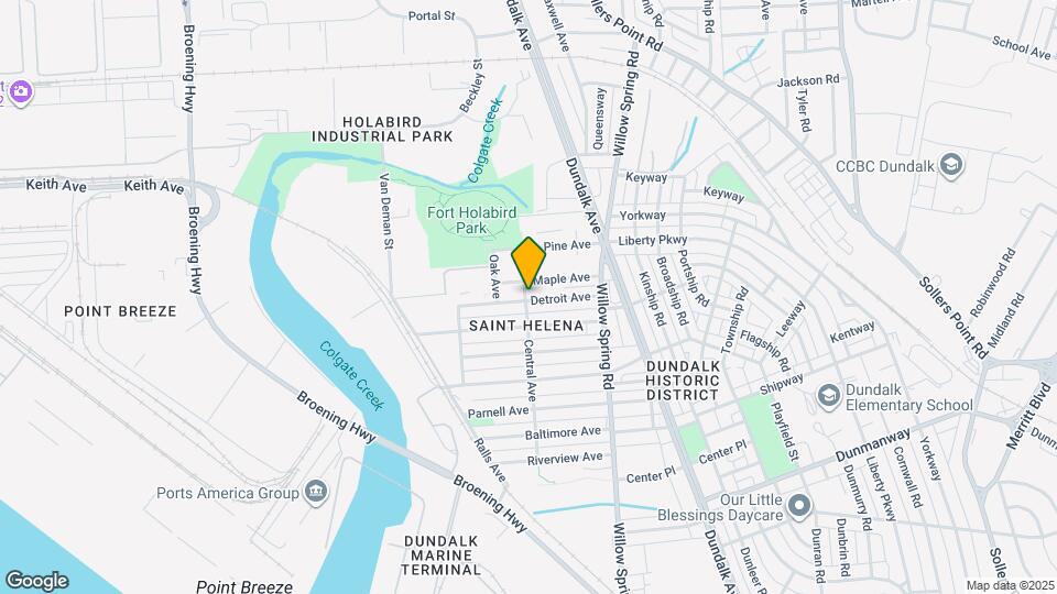 6600 Detroit Ave Map and Location Details