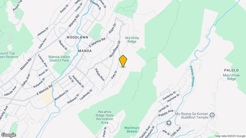 3321 Anoai Pl, Unit A Mapa y Detalles de la Ubicación