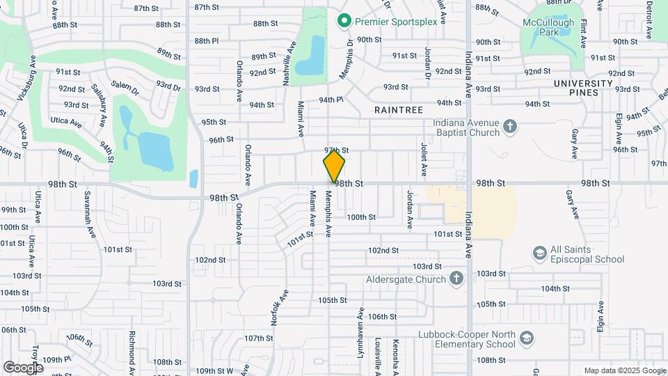 9801 Memphis Ave Map and Location Details