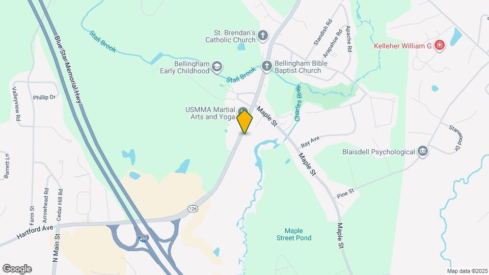 303 Hartford Ave Map and Location Details