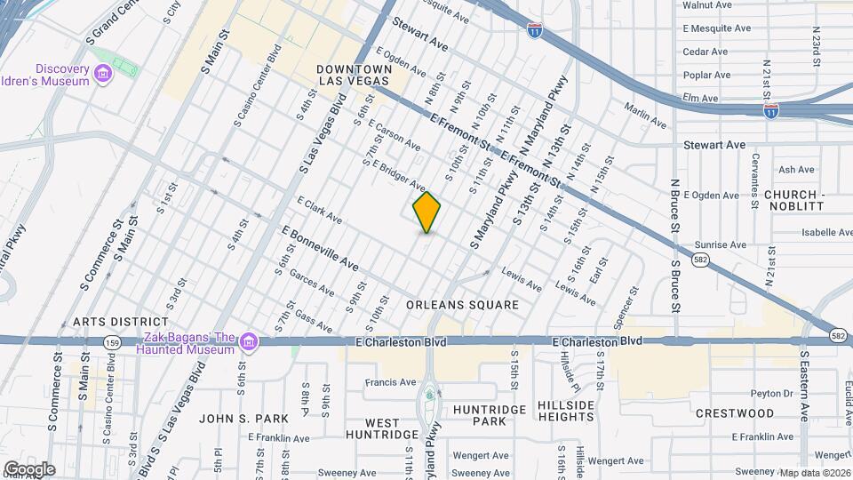 405 S 10th St Mapa y Detalles de la Ubicación