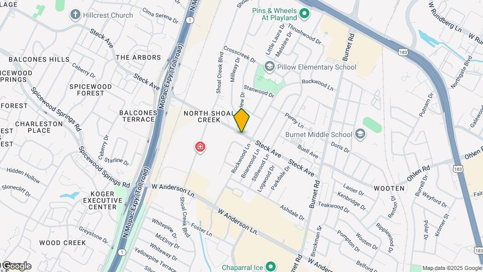 3007 Steck Ave Map and Location Details