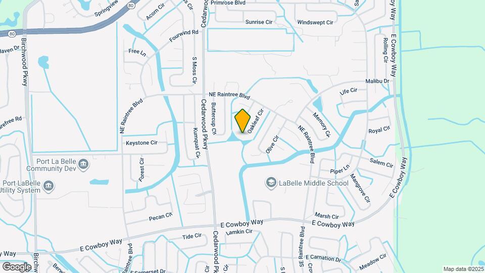 8025 Oakleaf Cir Map and Location Details