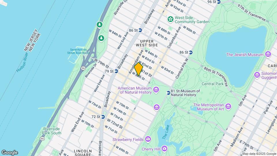 132 West 80th Street (k3) Map and Location Details