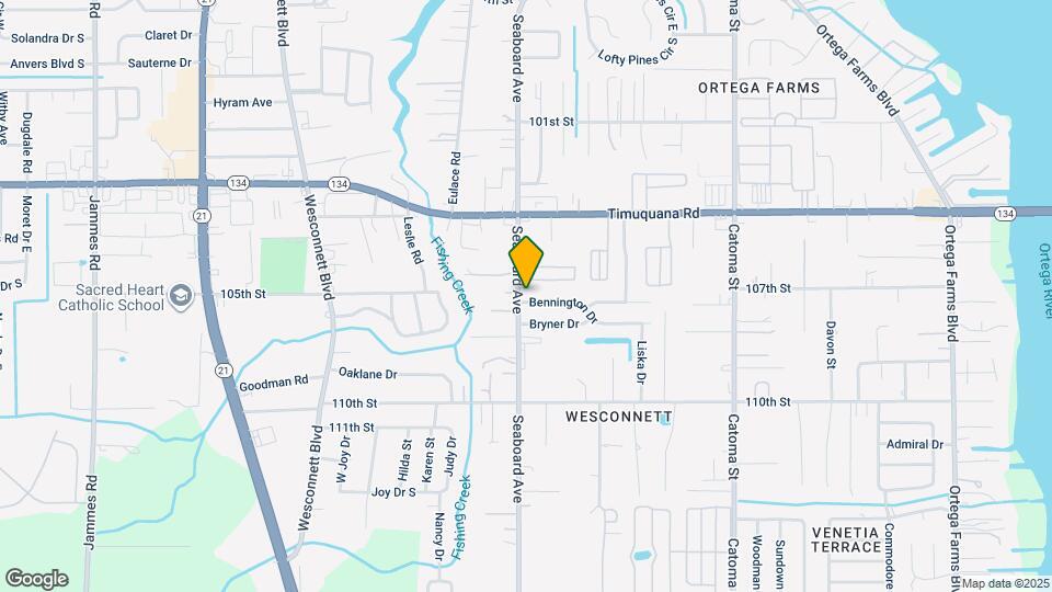 5687 Bennington Dr Map and Location Details