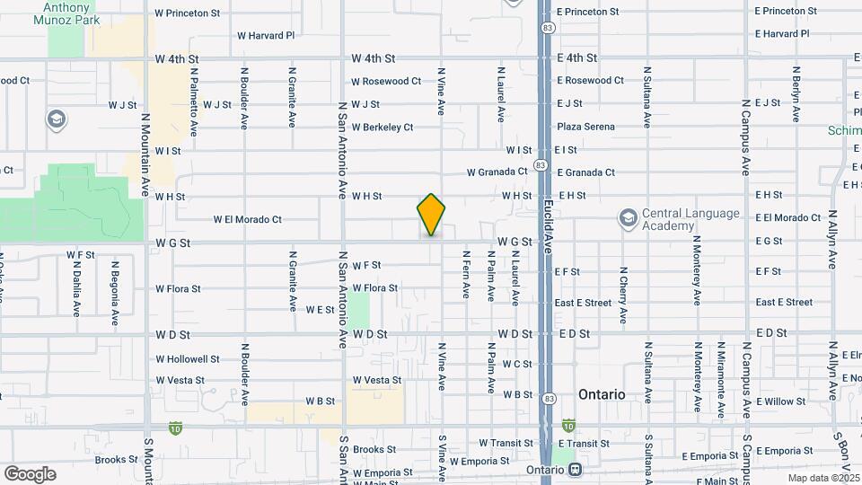 513 W G St Map and Location Details