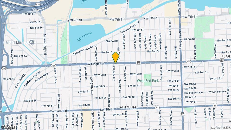 6370 W Flagler St Map and Location Details