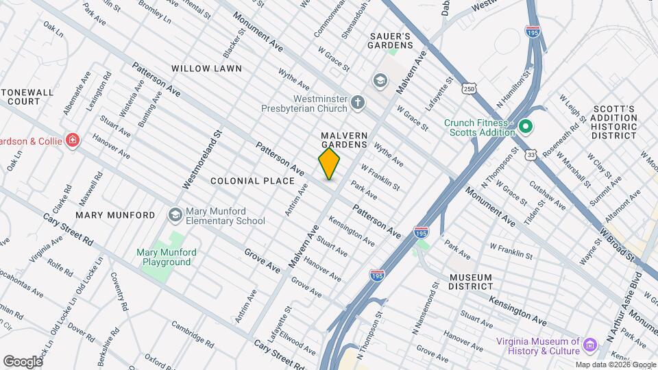 4104 Patterson Ave, Unit Apt. 1 Map and Location Details