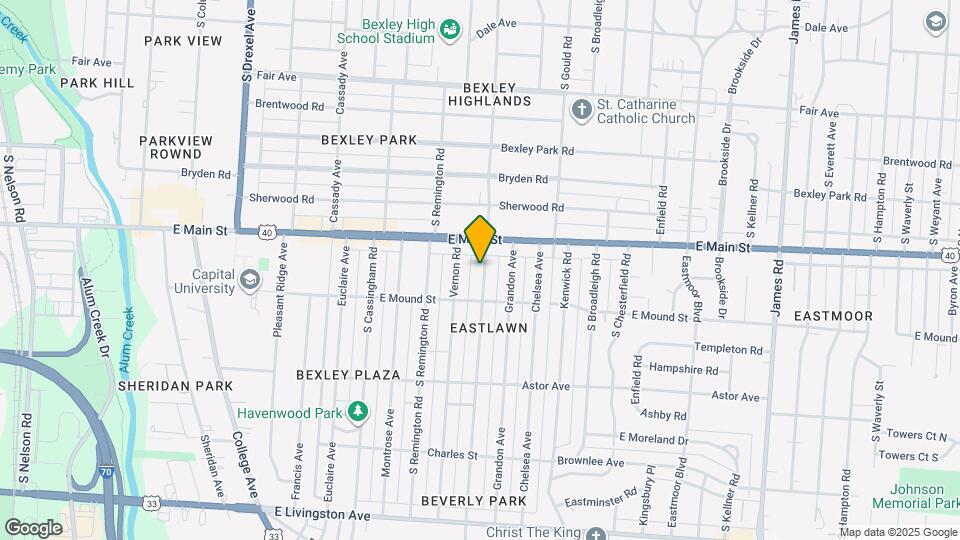 683 S Roosevelt Ave Map and Location Details