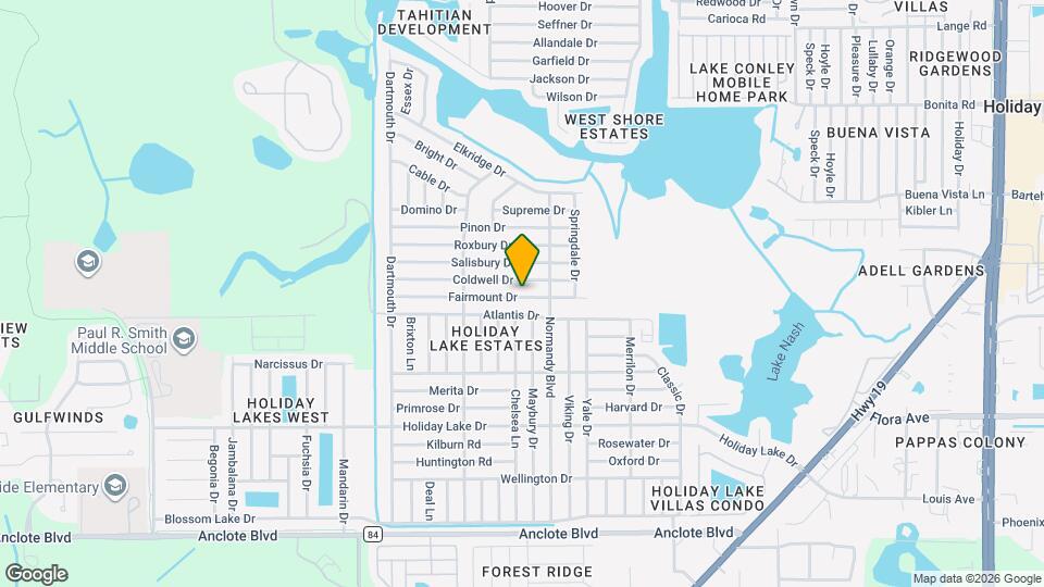 3323 Fairmount Dr Map and Location Details
