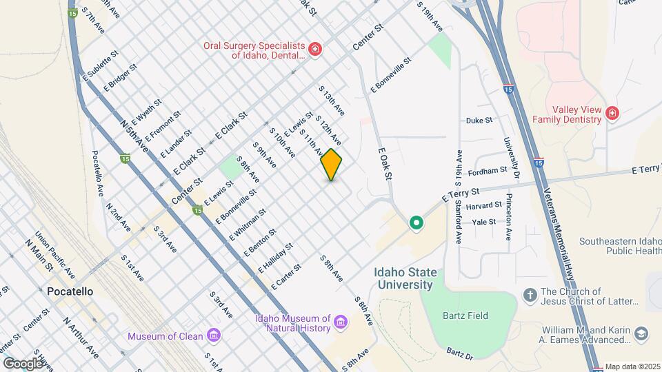 1125 E Benton St Map and Location Details