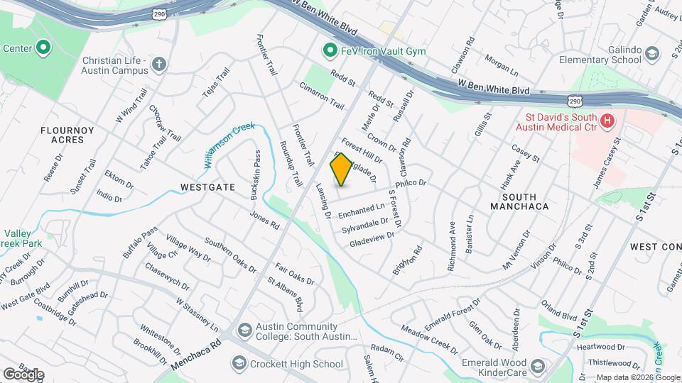 4803 Everglade Dr Map and Location Details