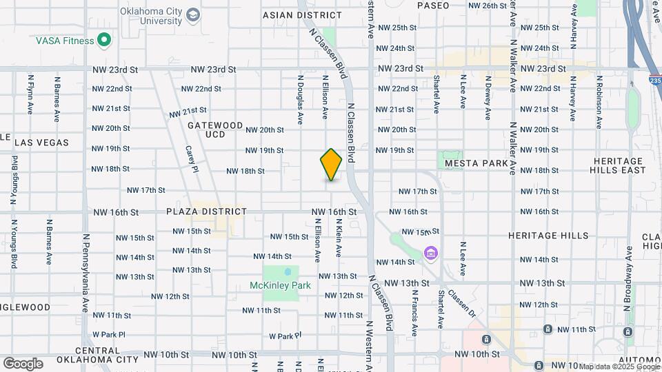 1221-1223 NW 17th Map and Location Details