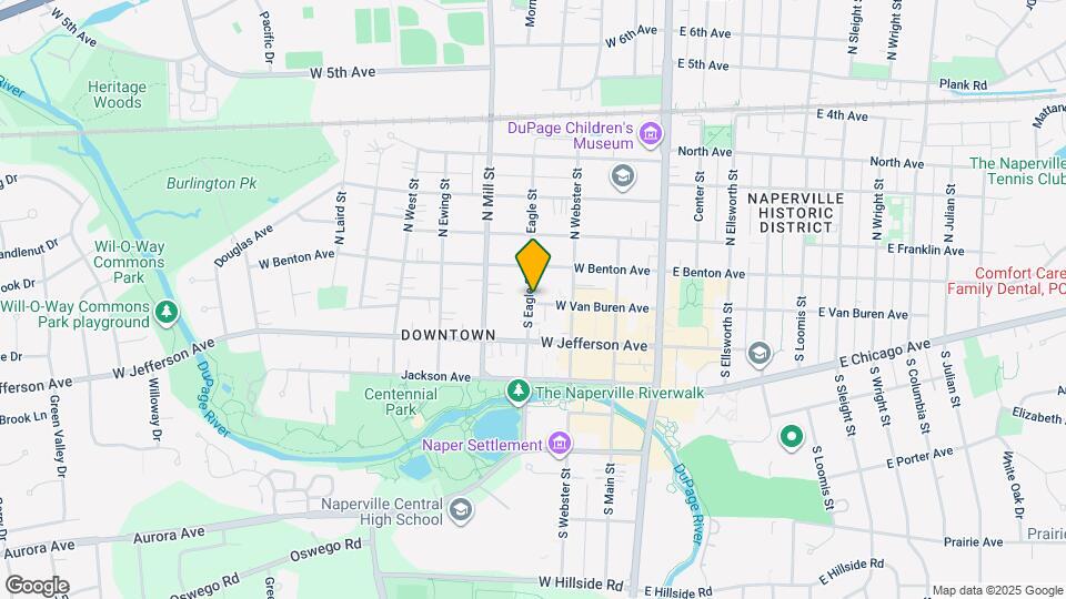 241 W Van Buren Ave Map and Location Details
