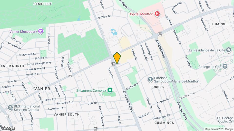 609 Malartic Ave Map and Location Details