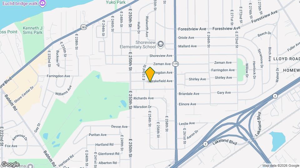 25370 Drakefield Ave Map and Location Details