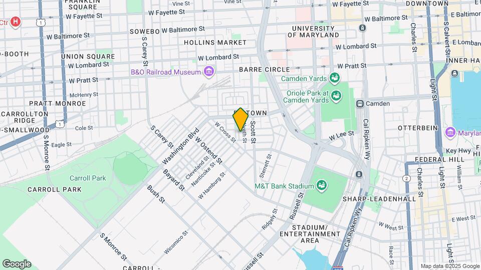 617 Archer St Map and Location Details