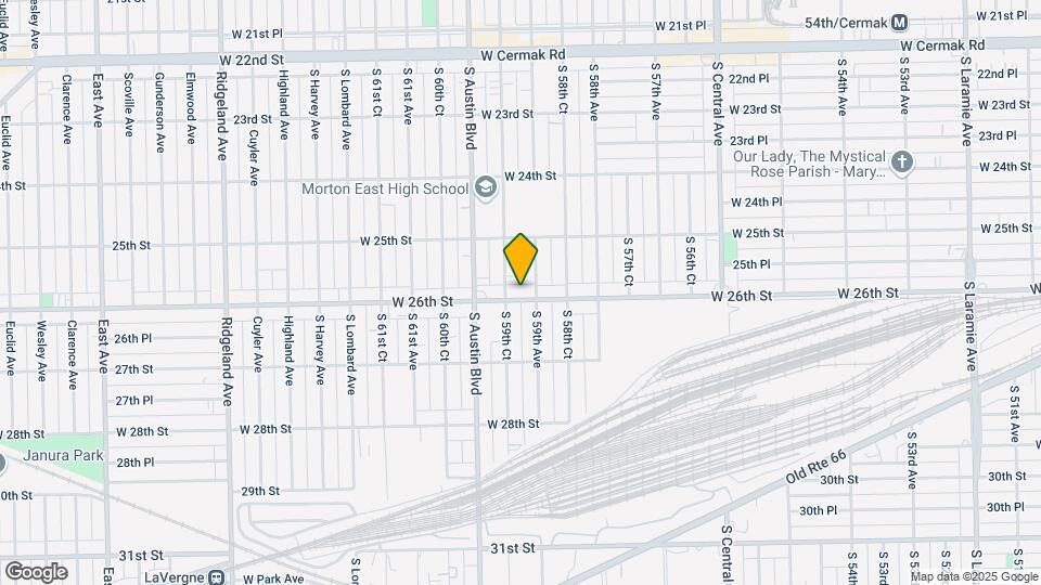 5912 W 26th St Mapa y Detalles de la Ubicación