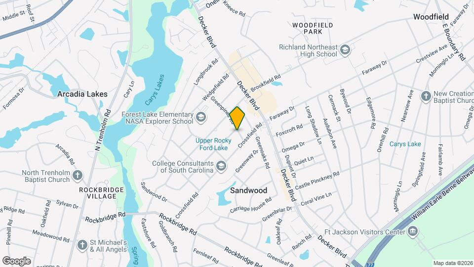 6824 Eastbrook Rd Map and Location Details