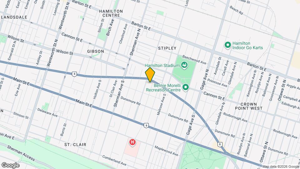 12 Carrick Ave Map and Location Details