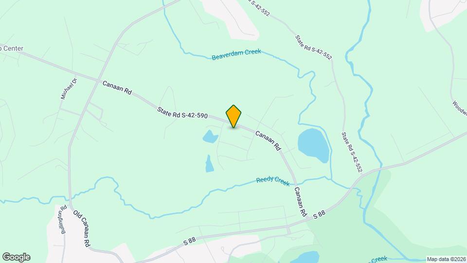 375 Canaan Rd Map and Location Details