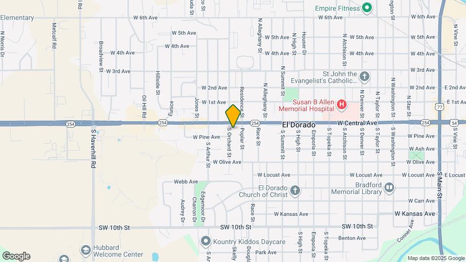 108 S Orchard St Map and Location Details