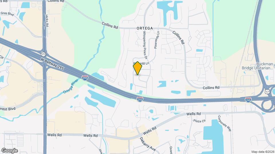 5646 Pinebay Cir S Map and Location Details