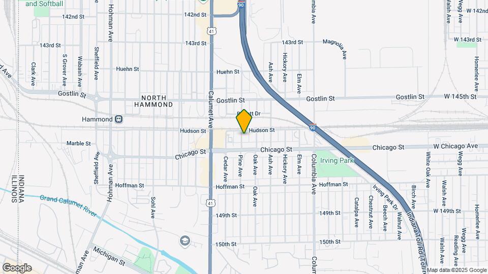 4611 Pine Ave Map and Location Details