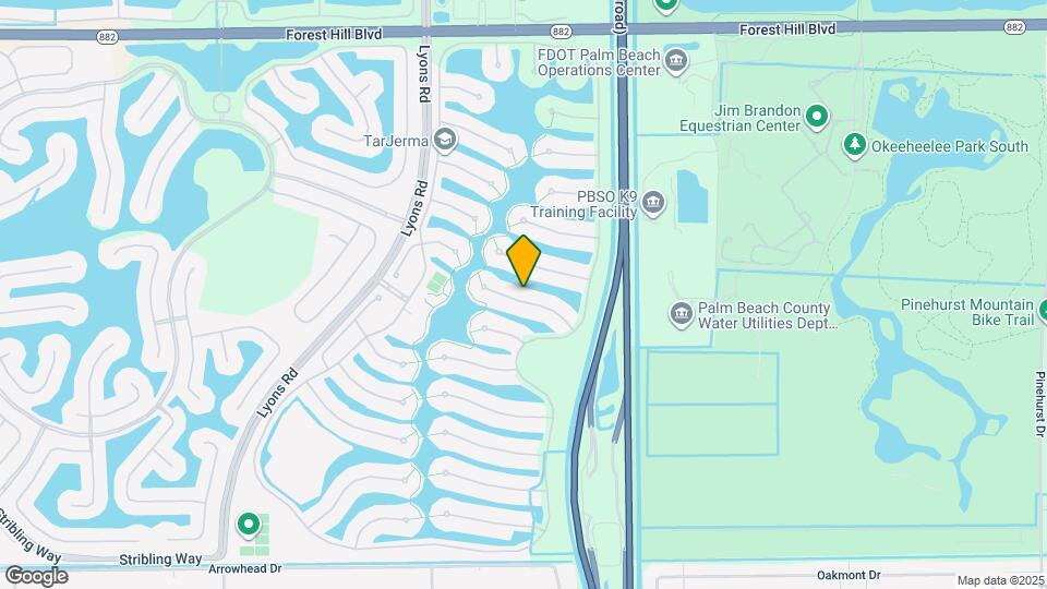 8159 Nevis Pl Map and Location Details