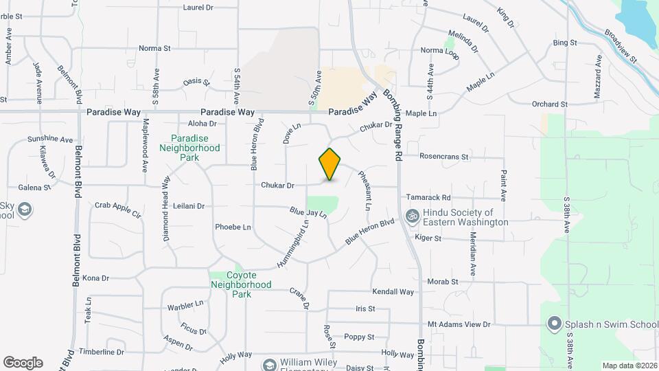 4971 Chukar Dr Map and Location Details
