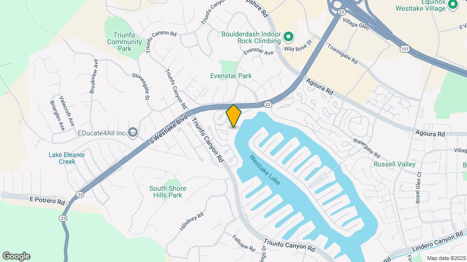 1218 S Westlake Blvd Map and Location Details